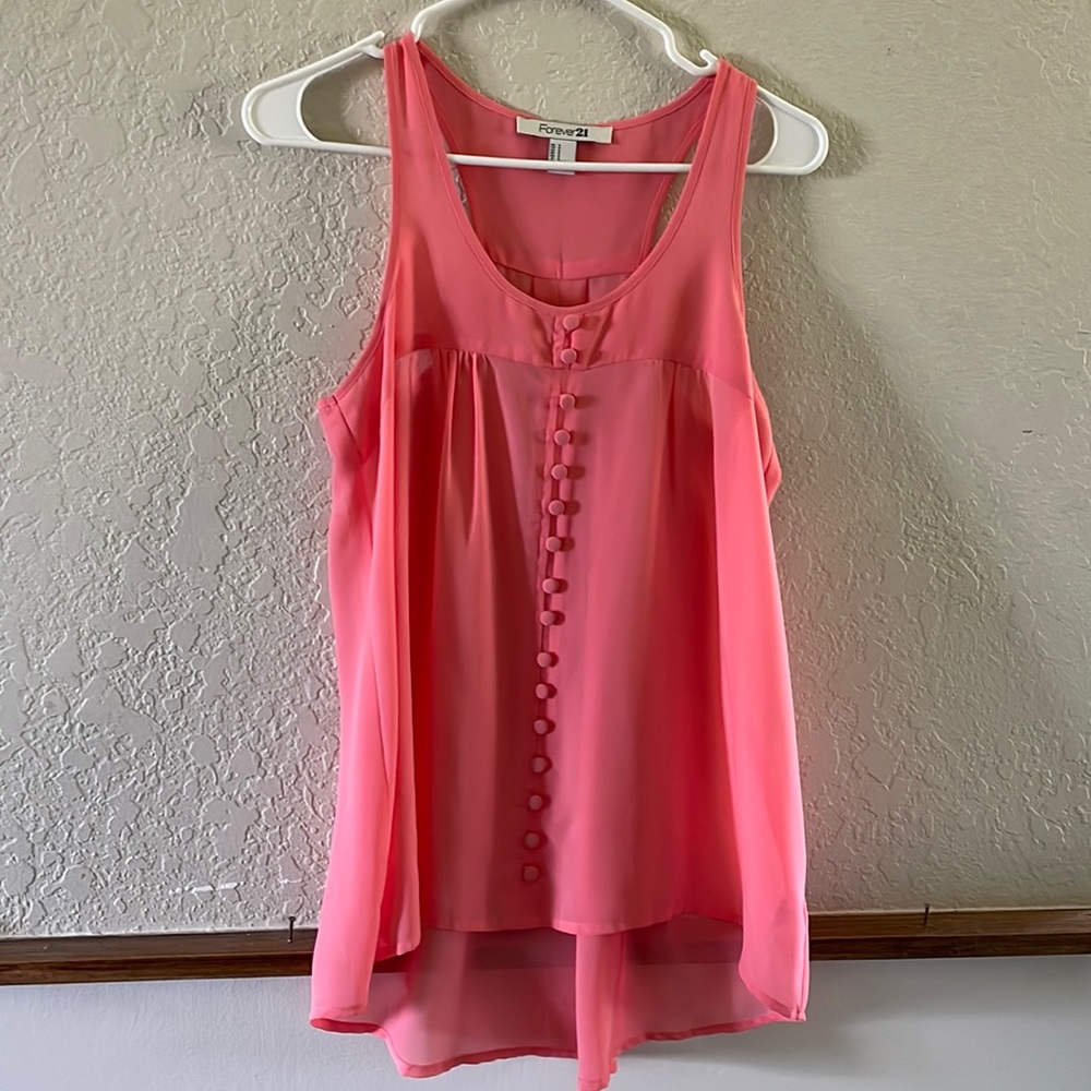 Hot Pink Racerback Tank